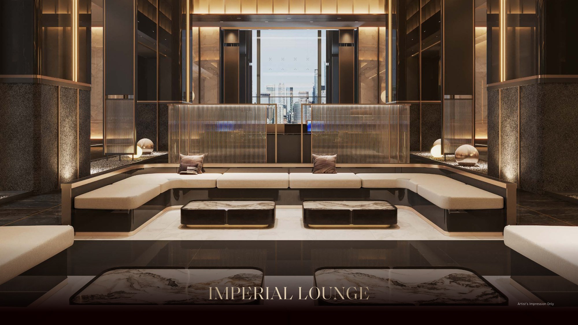 Armani Hallson KLCC — Imperial Lounge, artist's impression