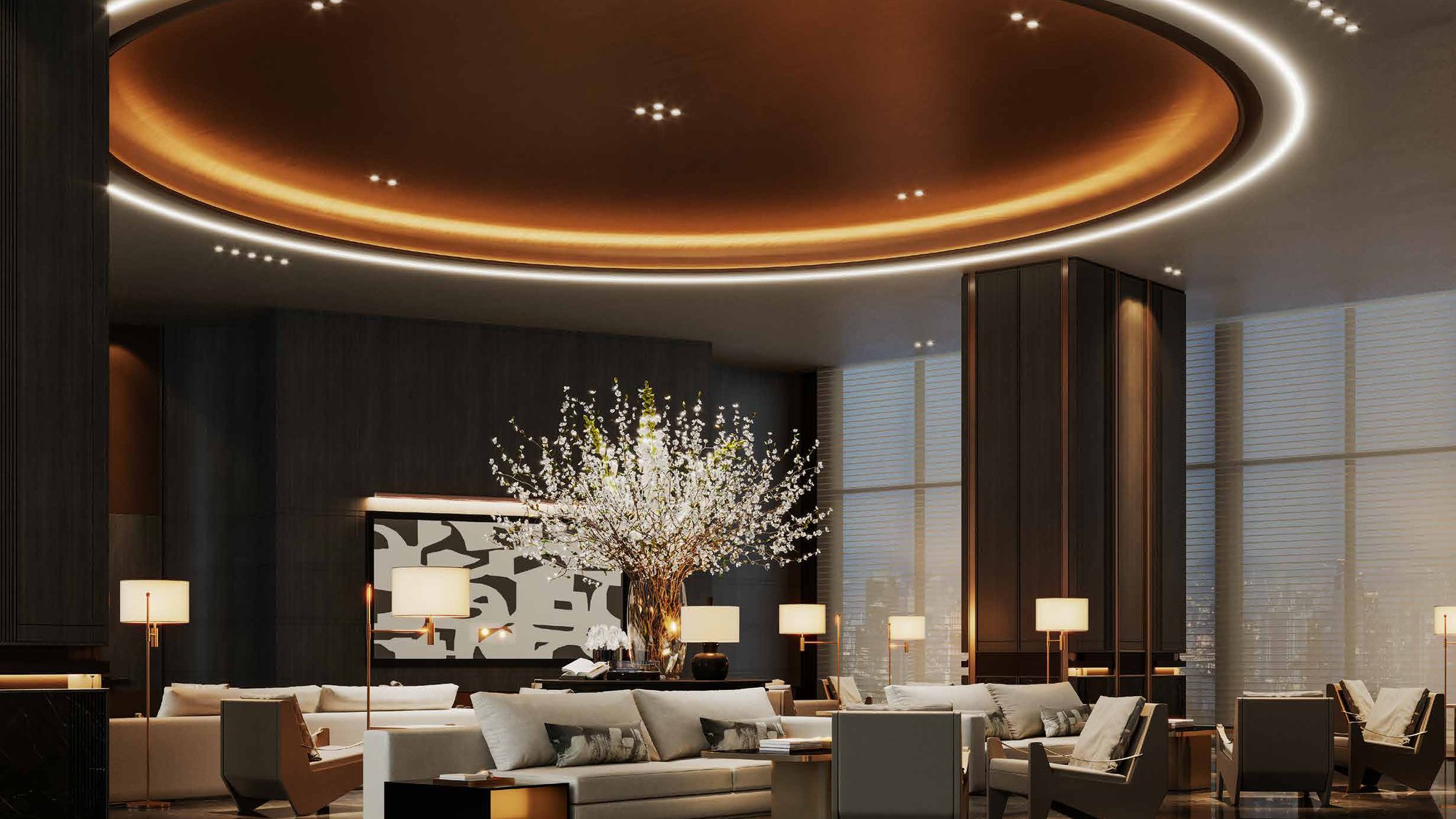 Armani Hallson KLCC — L77 Sky Lounge, artist's impression