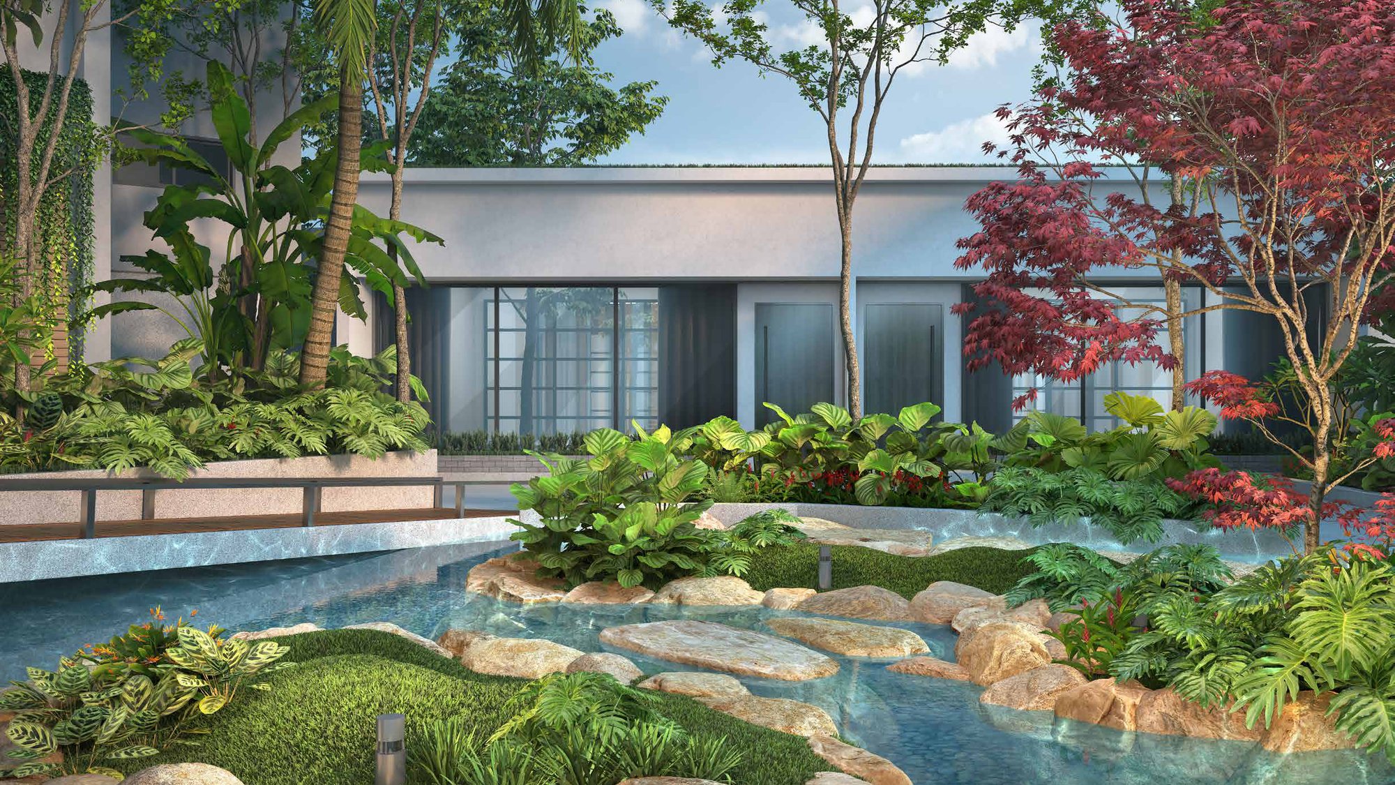 Armani Hallson KLCC — Zen Garden, artist's impression