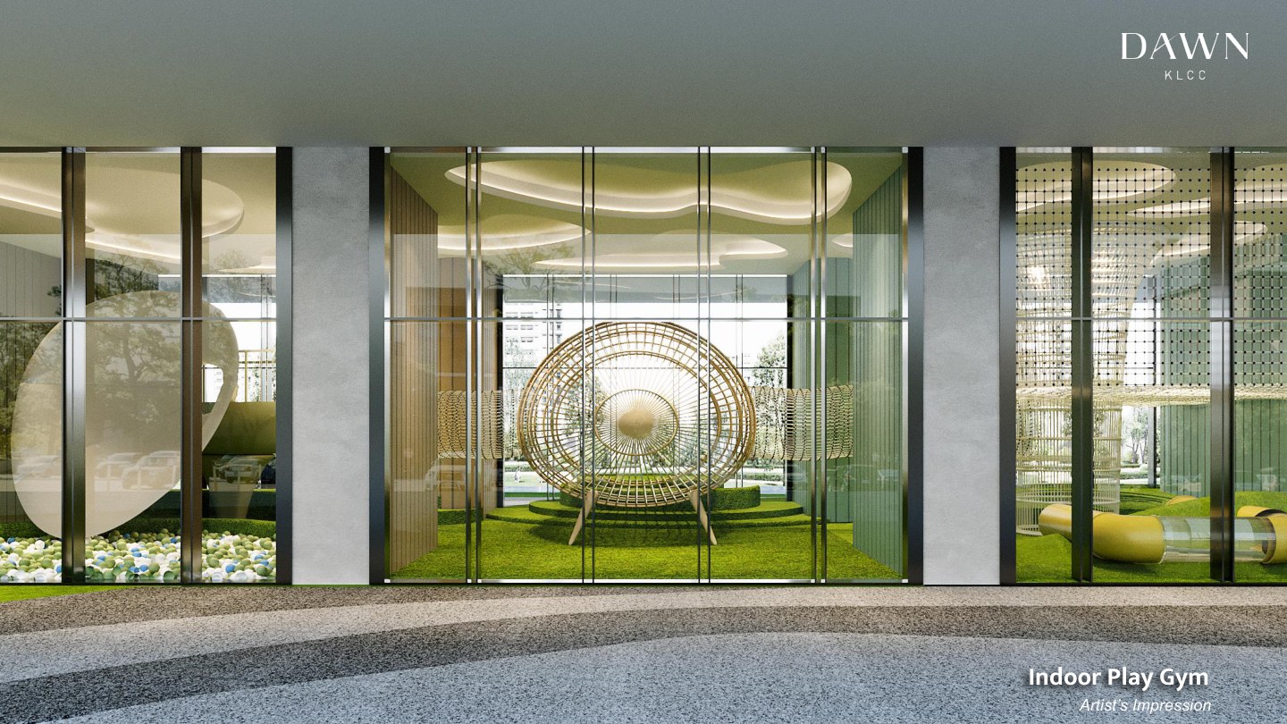 Dawn KLCC — Indoor Play Gym, artist's impression