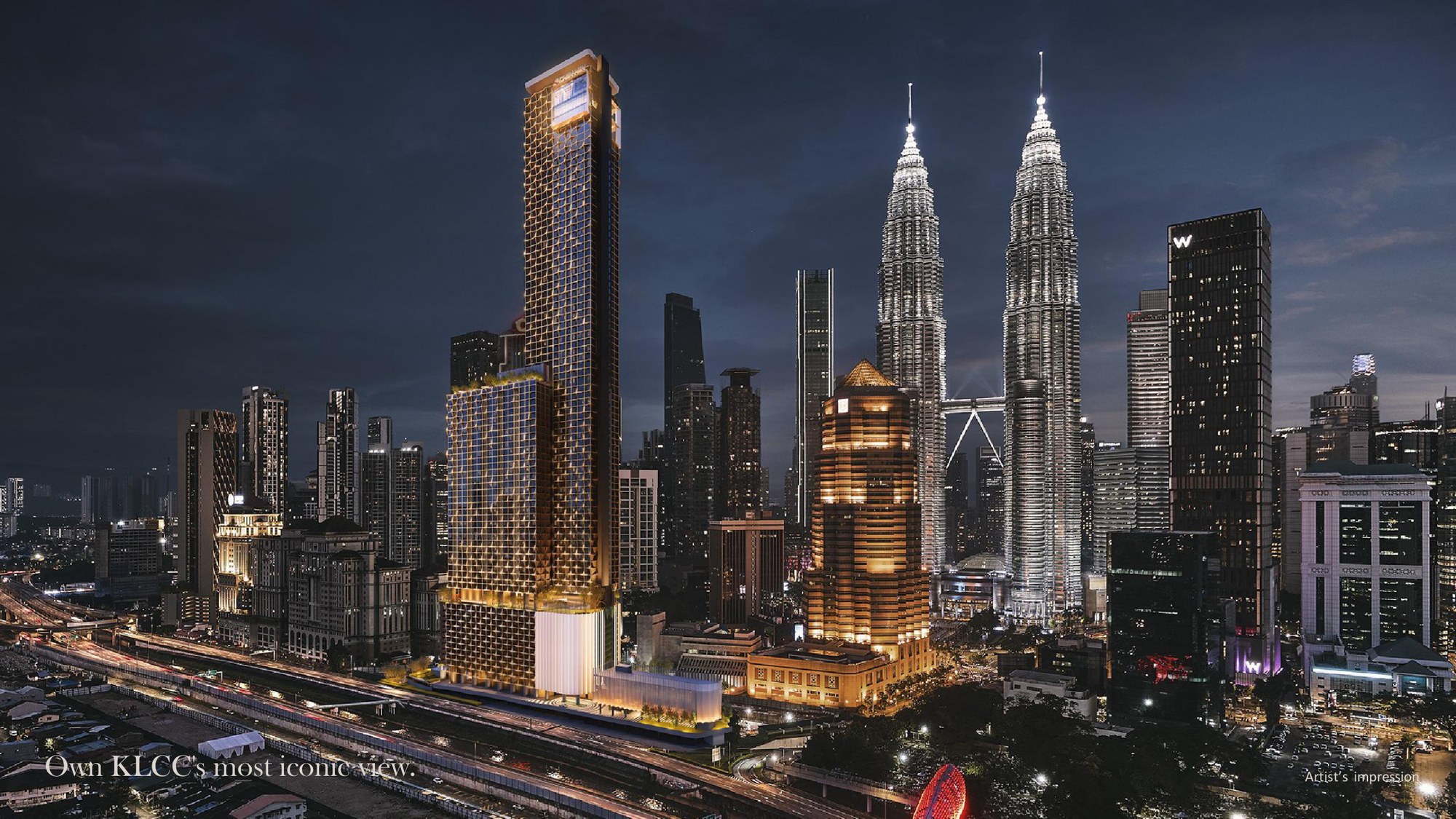 Divine KLCC — Own KLCC's most iconic view, artist's impression