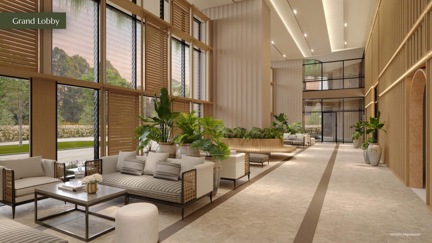 Ophira Resort Residences — Grand Lobby, artist's impression